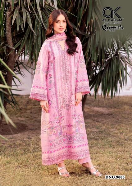 Alkaram Queens Court Vol-9 – Dress Material - Wholesale Catalog