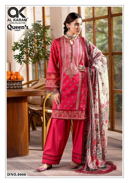 Alkaram Queens Court Vol-9 – Dress Material - Wholesale Catalog