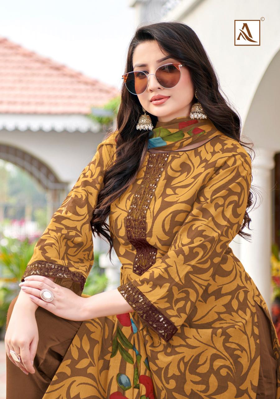 Alok Arunika Vol 3 Catalog wholesale dress material in pune online