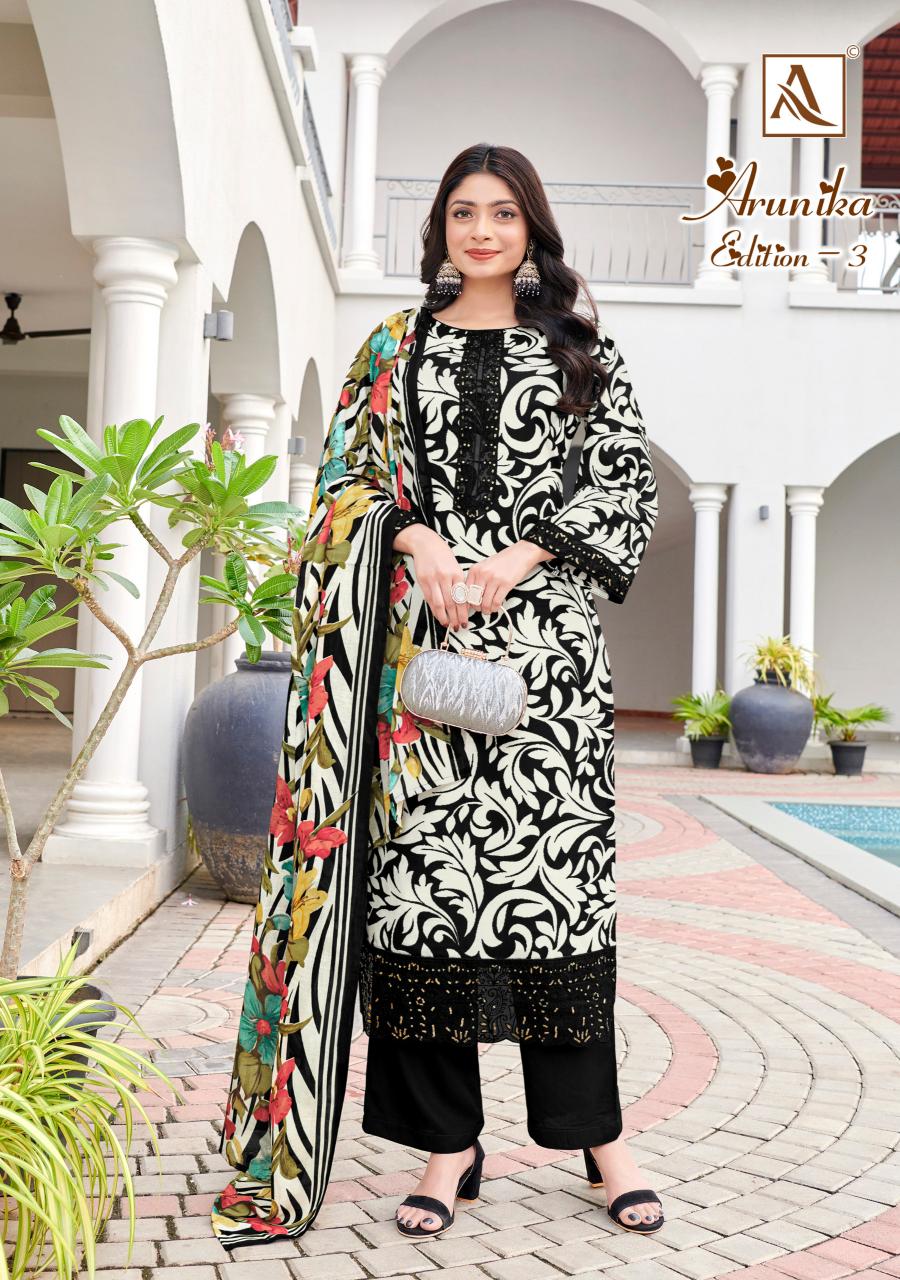 Alok Arunika Vol 3 Catalog wholesale dress material in pune online