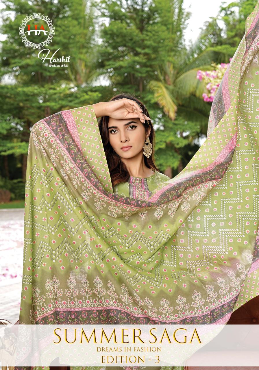 Alok Harshit Summer Saga Vol 3 Catalog online dress material purchase link wholesale