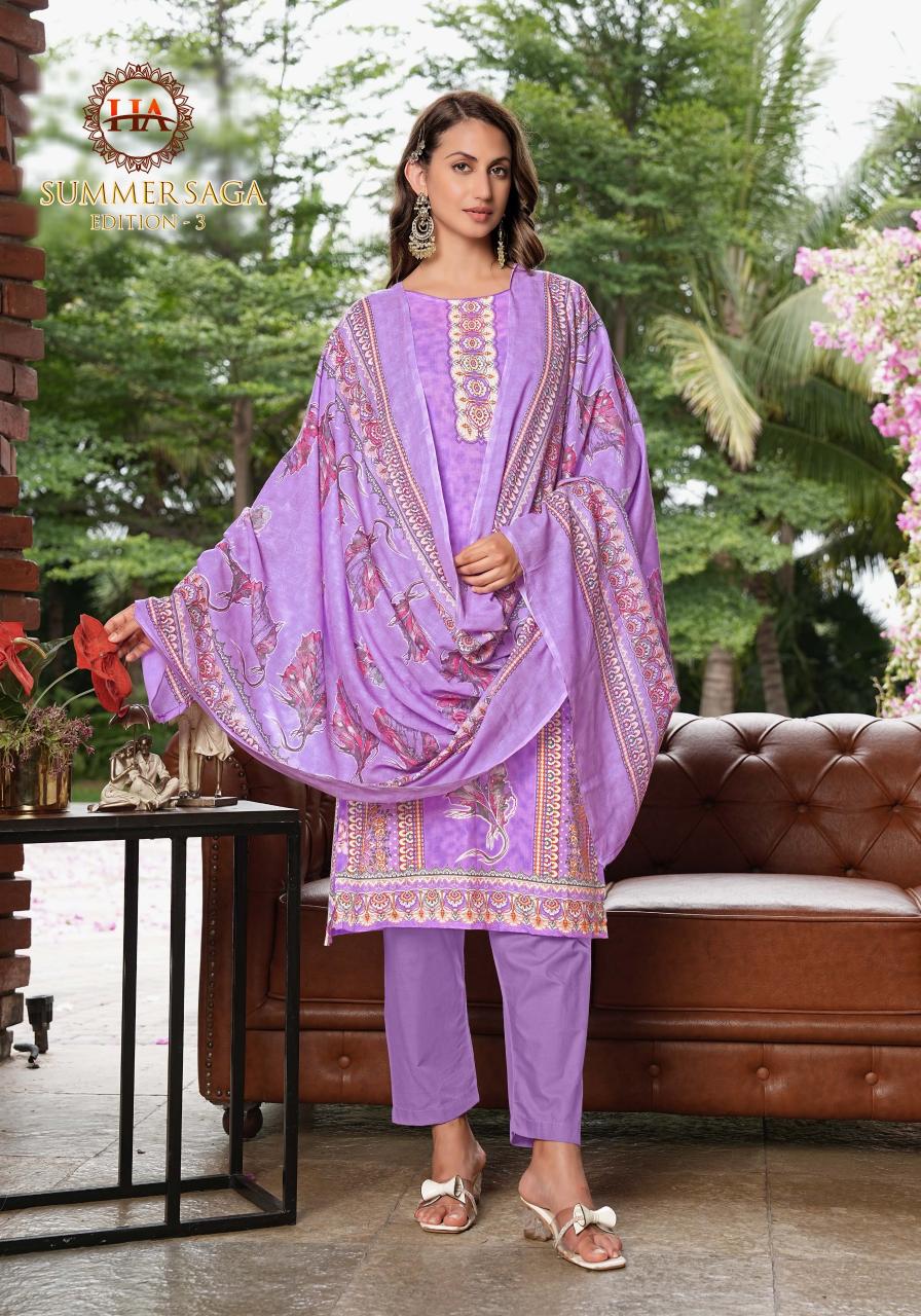 Alok Harshit Summer Saga Vol 3 Catalog online dress material purchase link wholesale