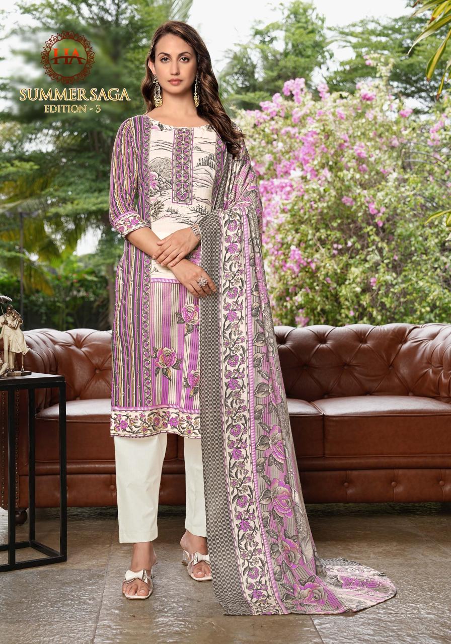 Alok Harshit Summer Saga Vol 3 Catalog online dress material purchase link wholesale