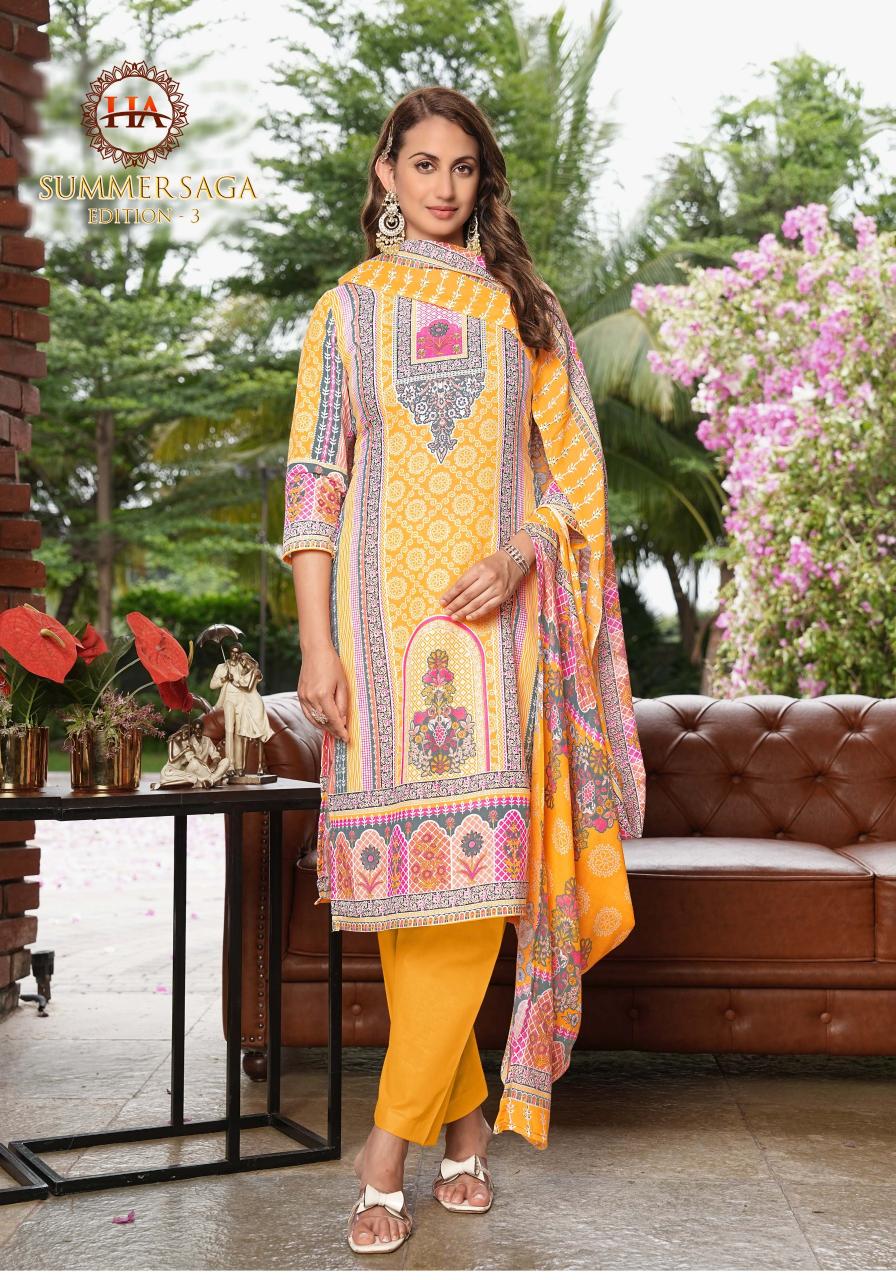 Alok Harshit Summer Saga Vol 3 Catalog online dress material purchase link wholesale