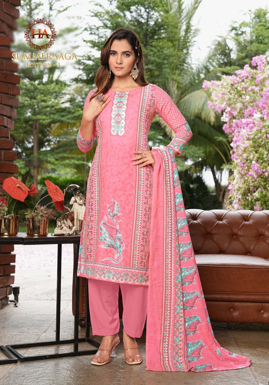 Alok Harshit Summer Saga Vol 3 Catalog online dress material purchase link wholesale