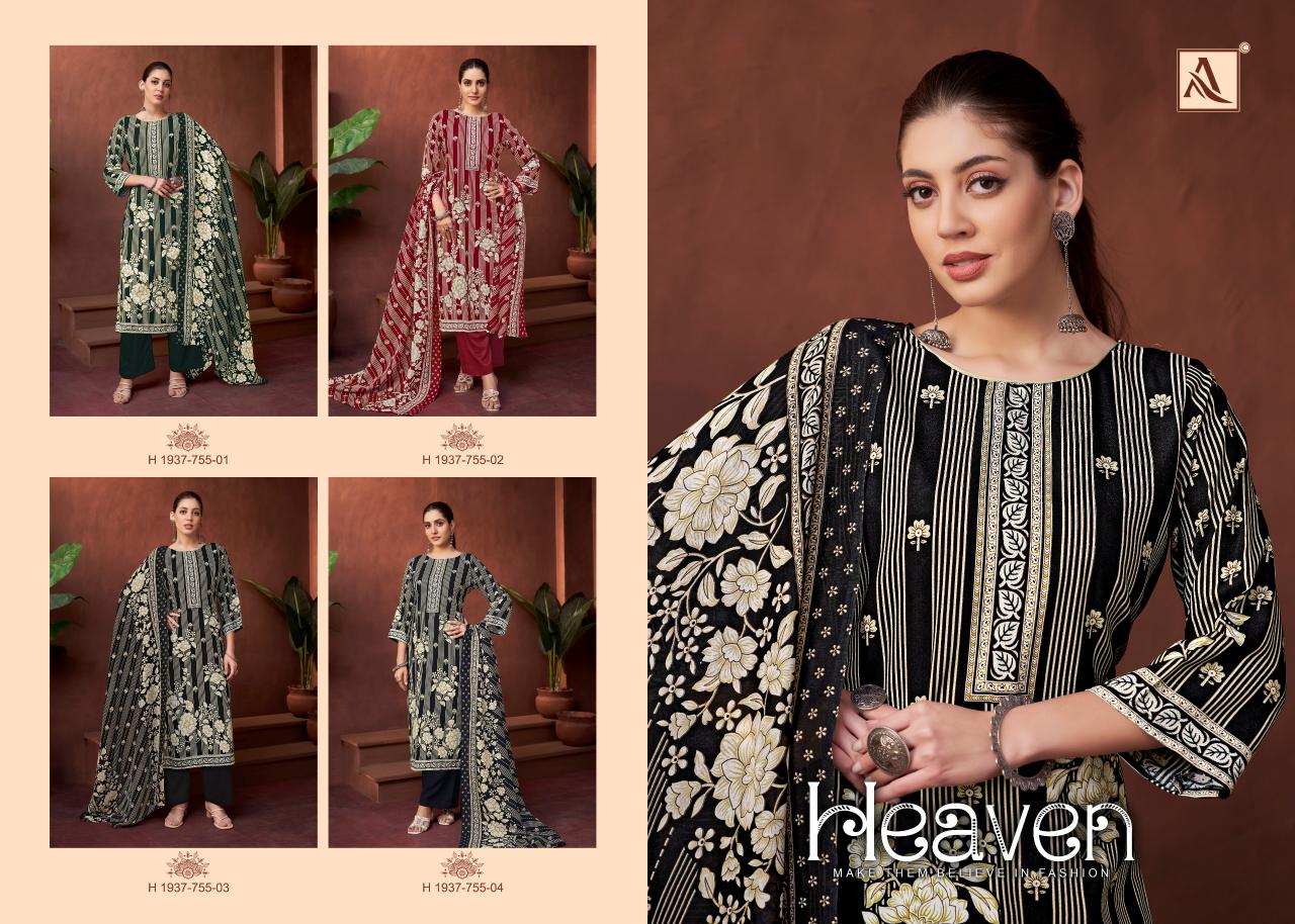 Alok Heaven catalog wholesale cotton dress materials in hyderabad