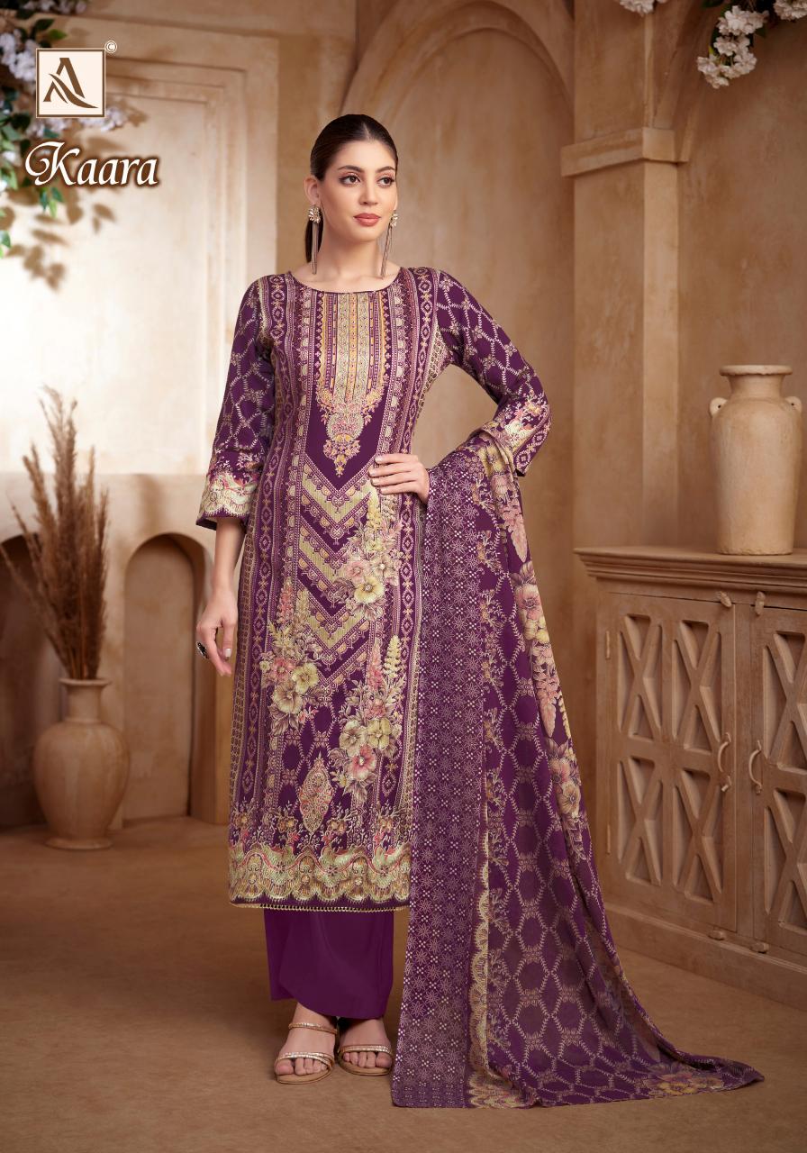 Alok Kaara catalog cotton dress material at wholesale price 