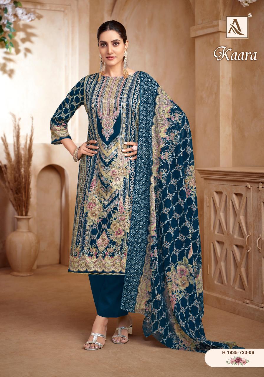 Alok Kaara catalog cotton dress material at wholesale price 