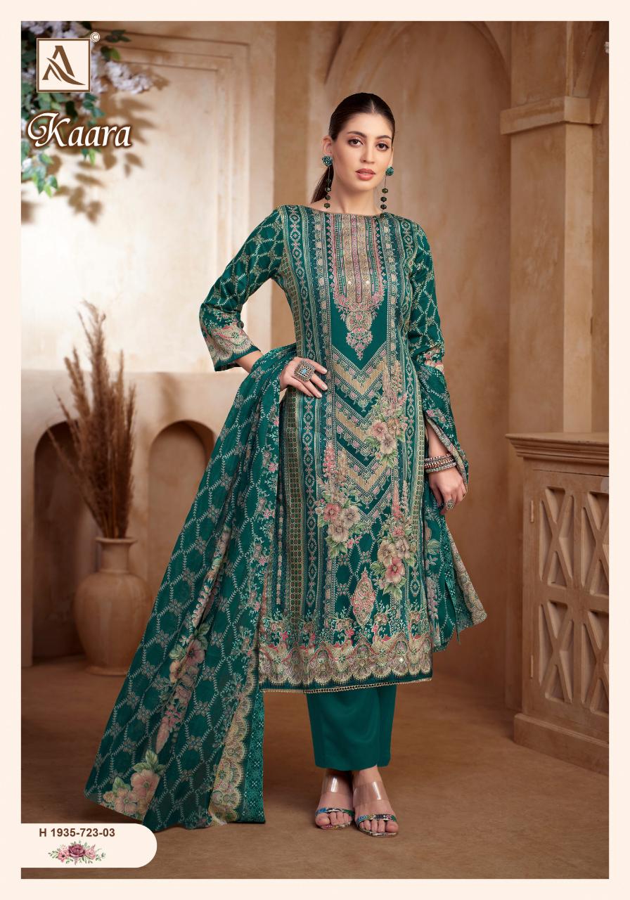 Alok Kaara catalog cotton dress material at wholesale price 