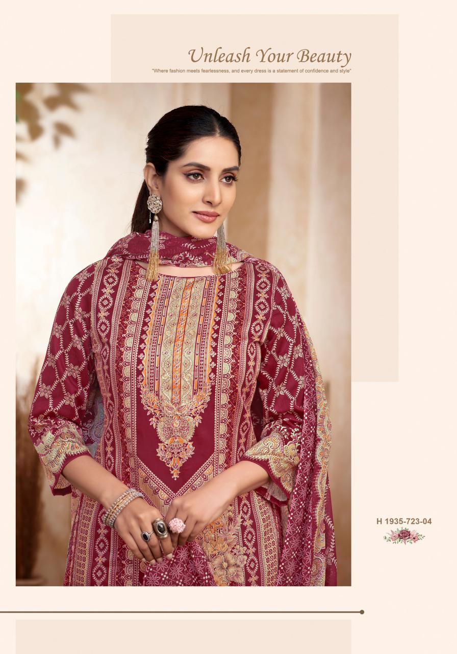 Alok Kaara catalog cotton dress material at wholesale price 