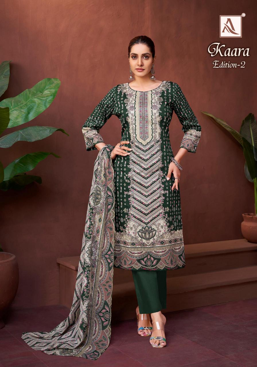 Alok Kaara vol 2 catalog dress material wholesale shops in hyderabad