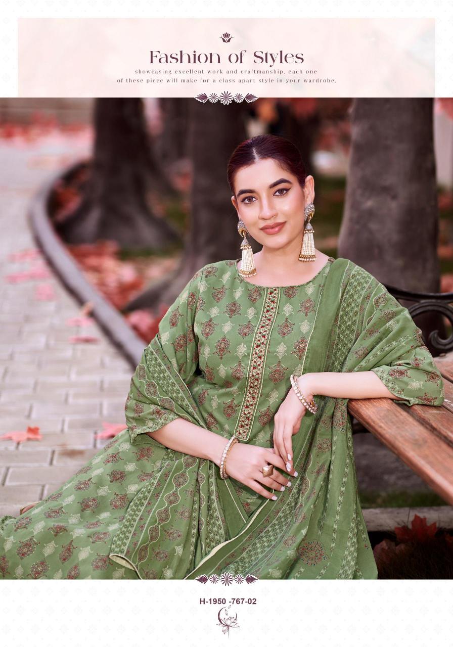 Alok Katrina catalog buy dress material in wholesale