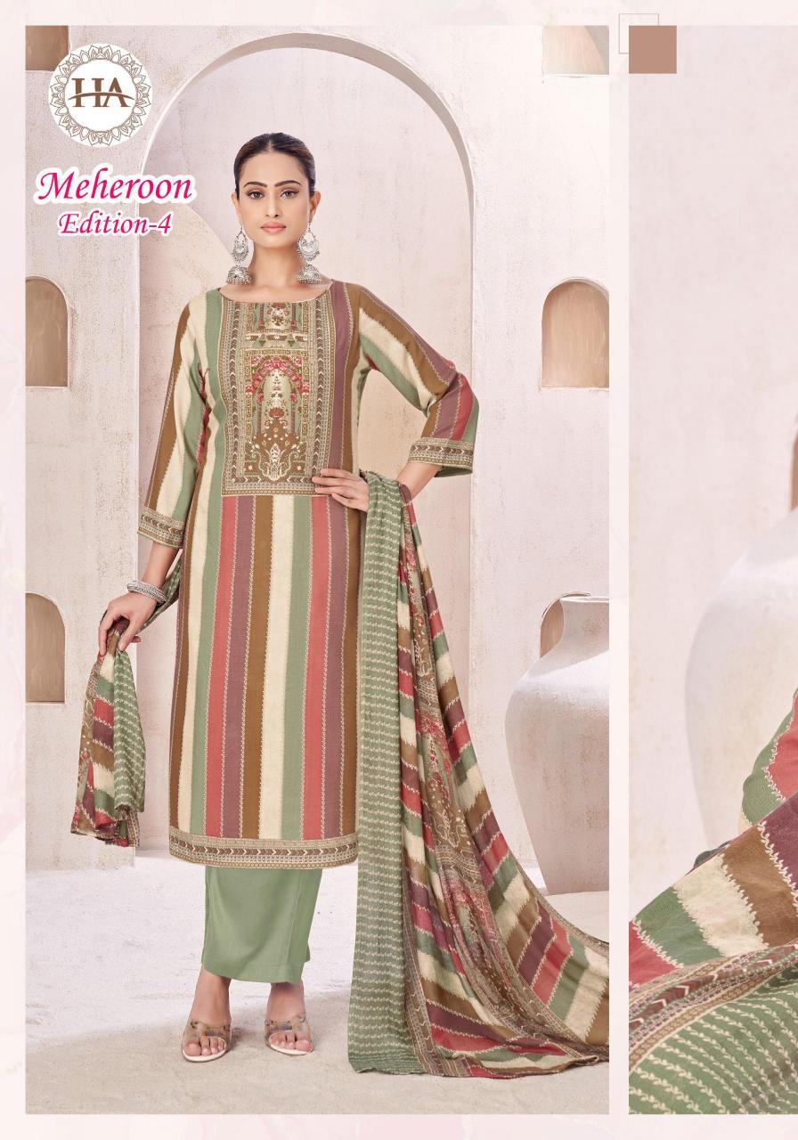 Alok Mrheroon vol 4 catalog surat dress material wholesale price