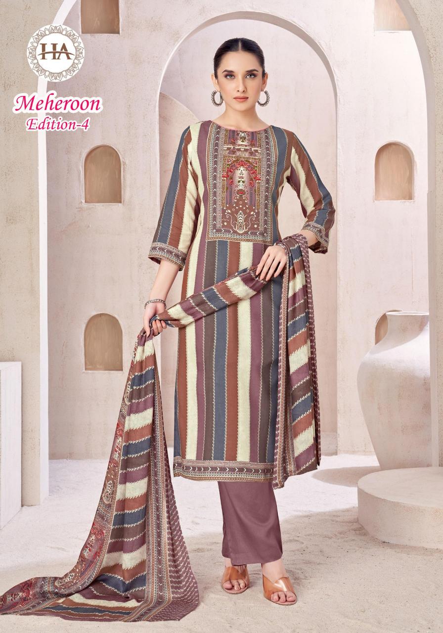 Alok Mrheroon vol 4 catalog surat dress material wholesale price