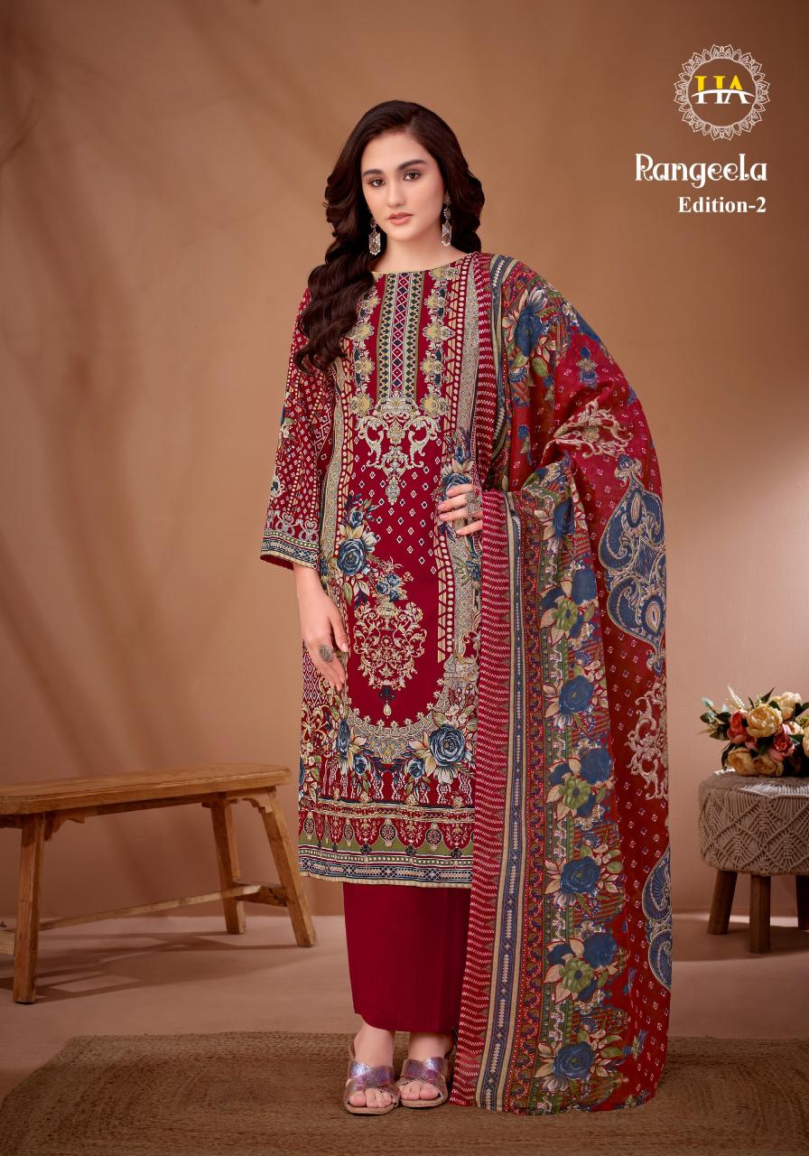 Alok Rangeela vol 2 catalog designer dress materials in mumbai wholesale