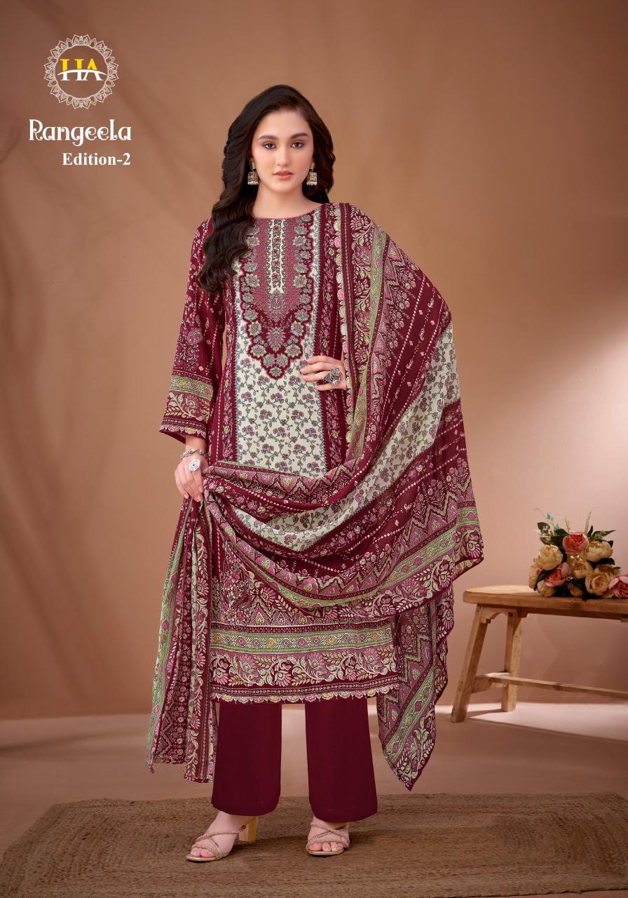Alok Rangeela vol 2 catalog designer dress materials in mumbai wholesale