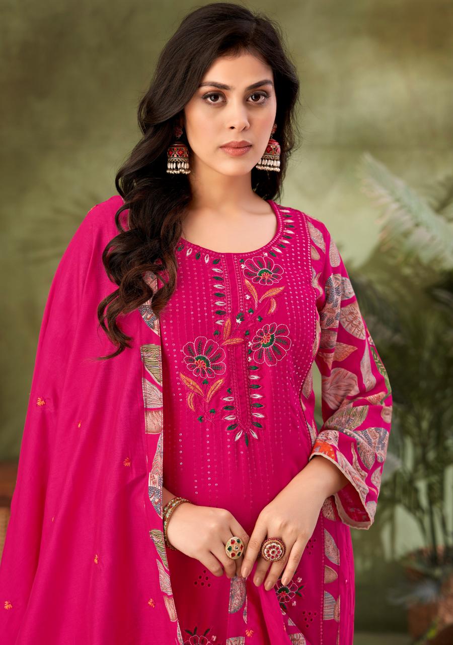 Alok Sakina Vol 4 Catalog ladies dress material manufacturer in surat
