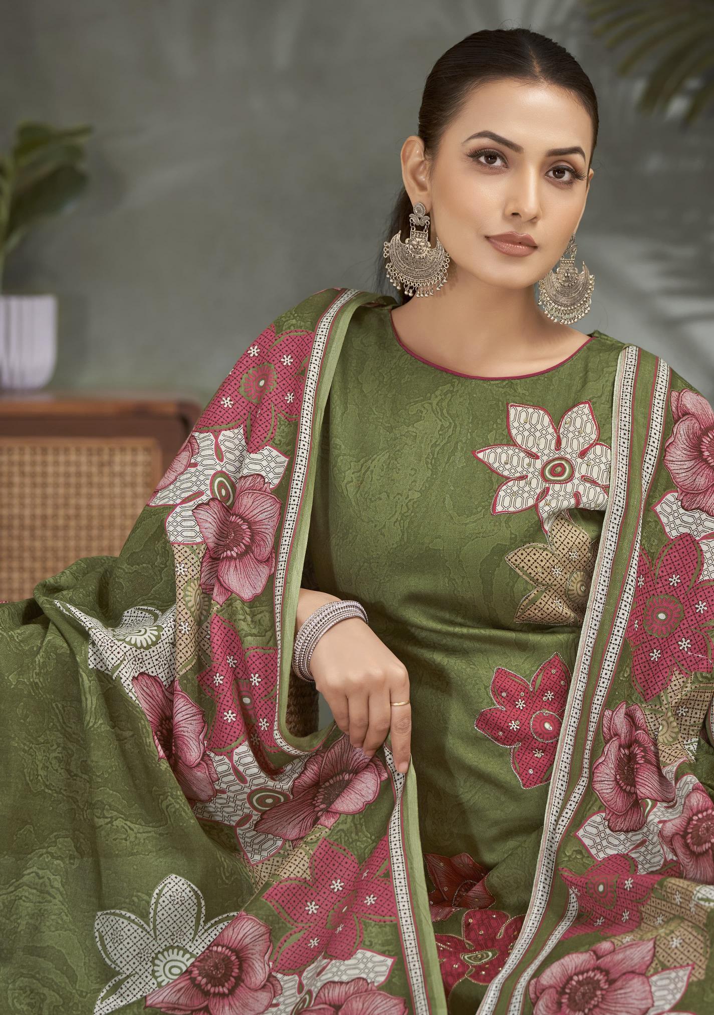 Alok Sanovar Vol 8 catalog dress material wholesale market in chandigarh