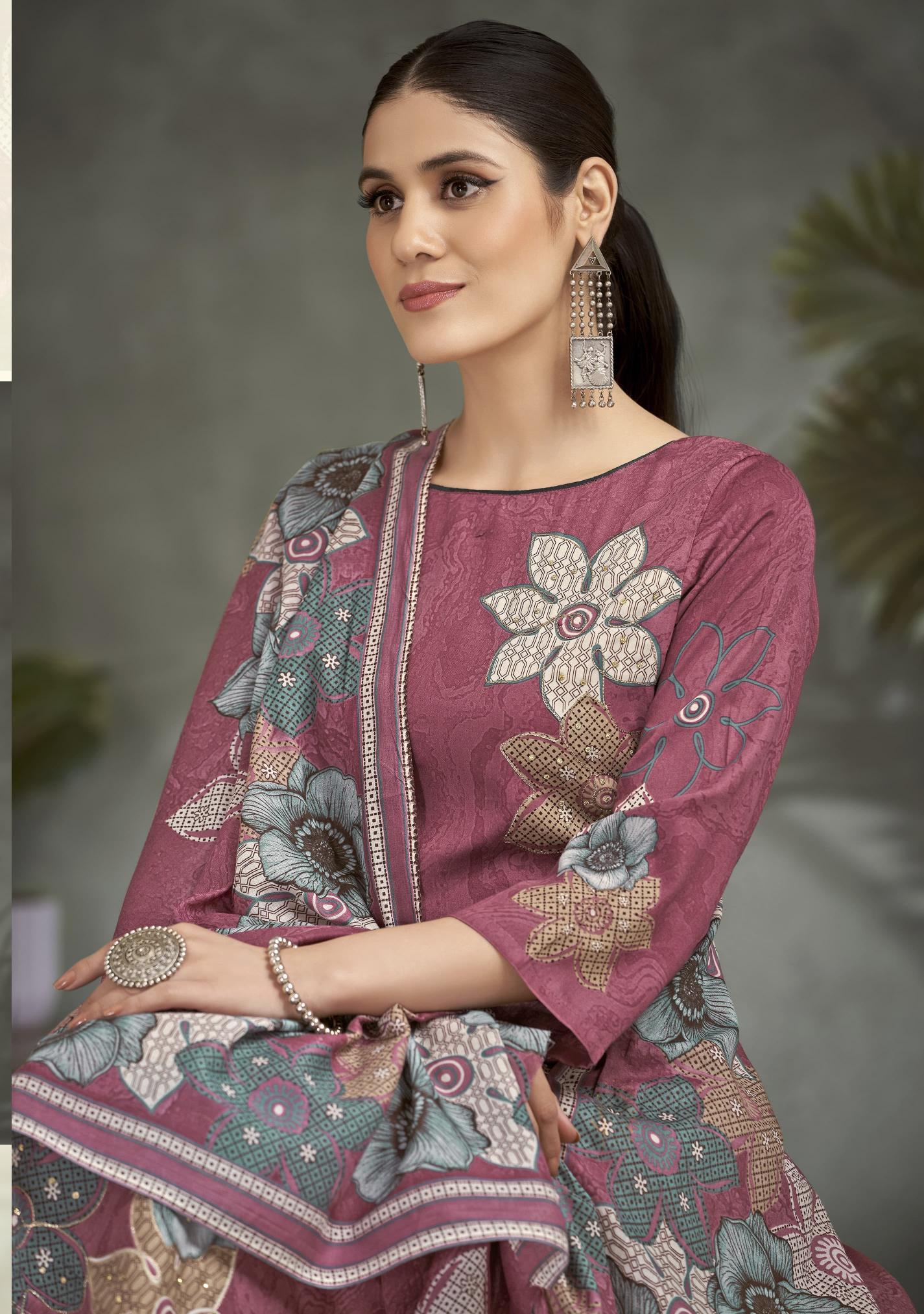 Alok Sanovar Vol 8 catalog dress material wholesale market in chandigarh