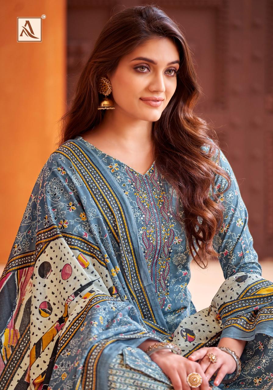 Alok Summer Patiyala catalog dress material wholesale in surat