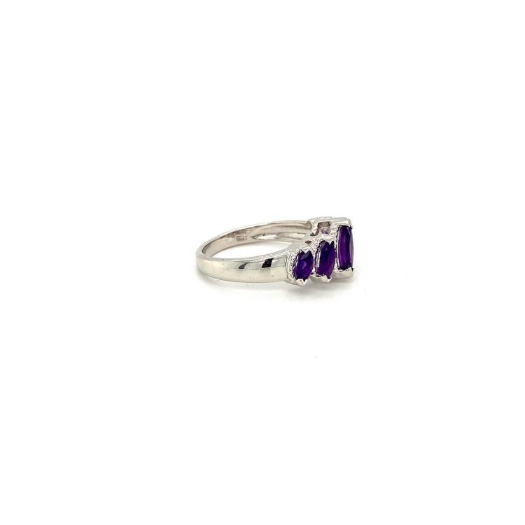 Amethyst Ring in 925 Sterling Silver KSR 13545 buy silver jewellery