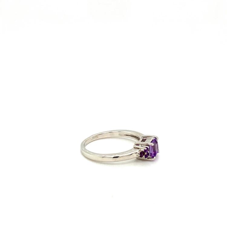 Amethyst Ring in 925 Sterling Silver KSR 18412 silver shine jewellery