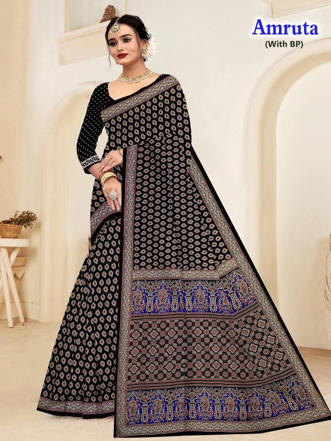 Amruta – Cotton Saree - Wholesale Catalog