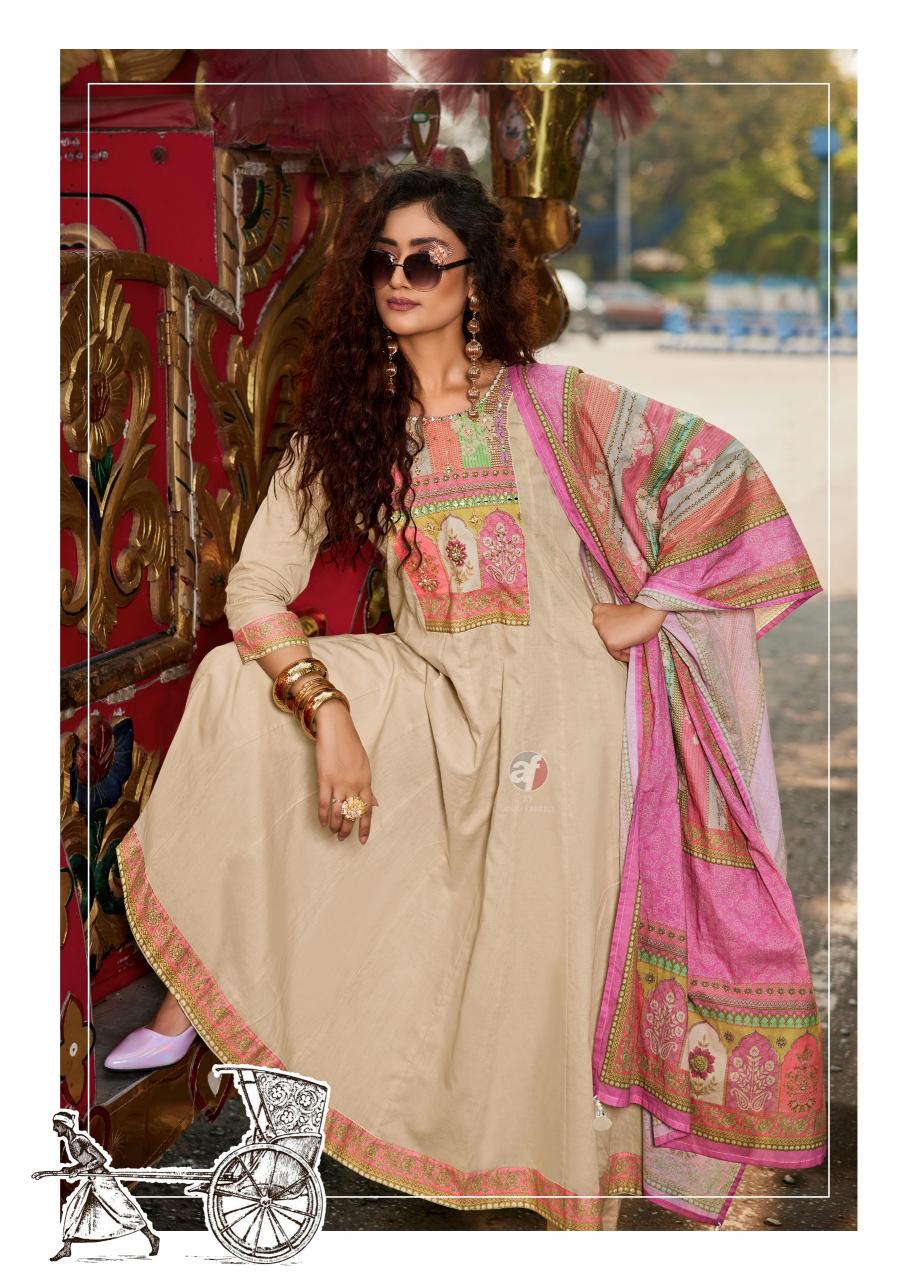 Anju Fabrics Cotton Kali catalog indian kurtis wholesale online