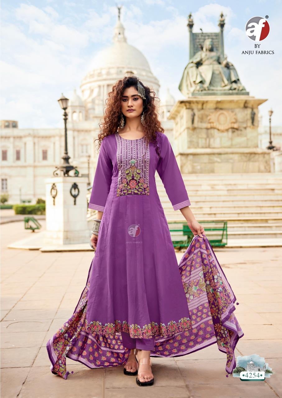Anju Fabrics Cotton Kali catalog indian kurtis wholesale online