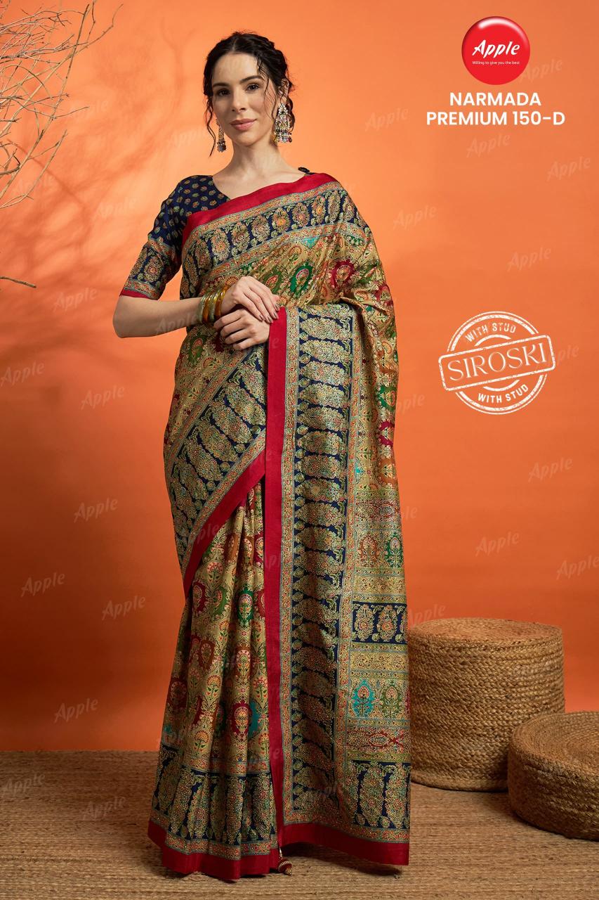 Apple Narmada premium catalog surat famous saree market