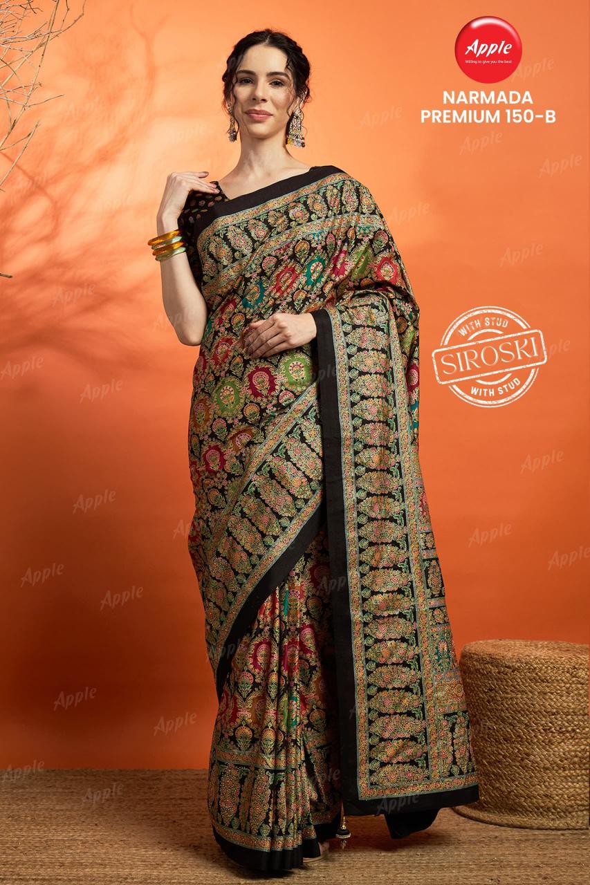 Apple Narmada premium catalog surat famous saree market