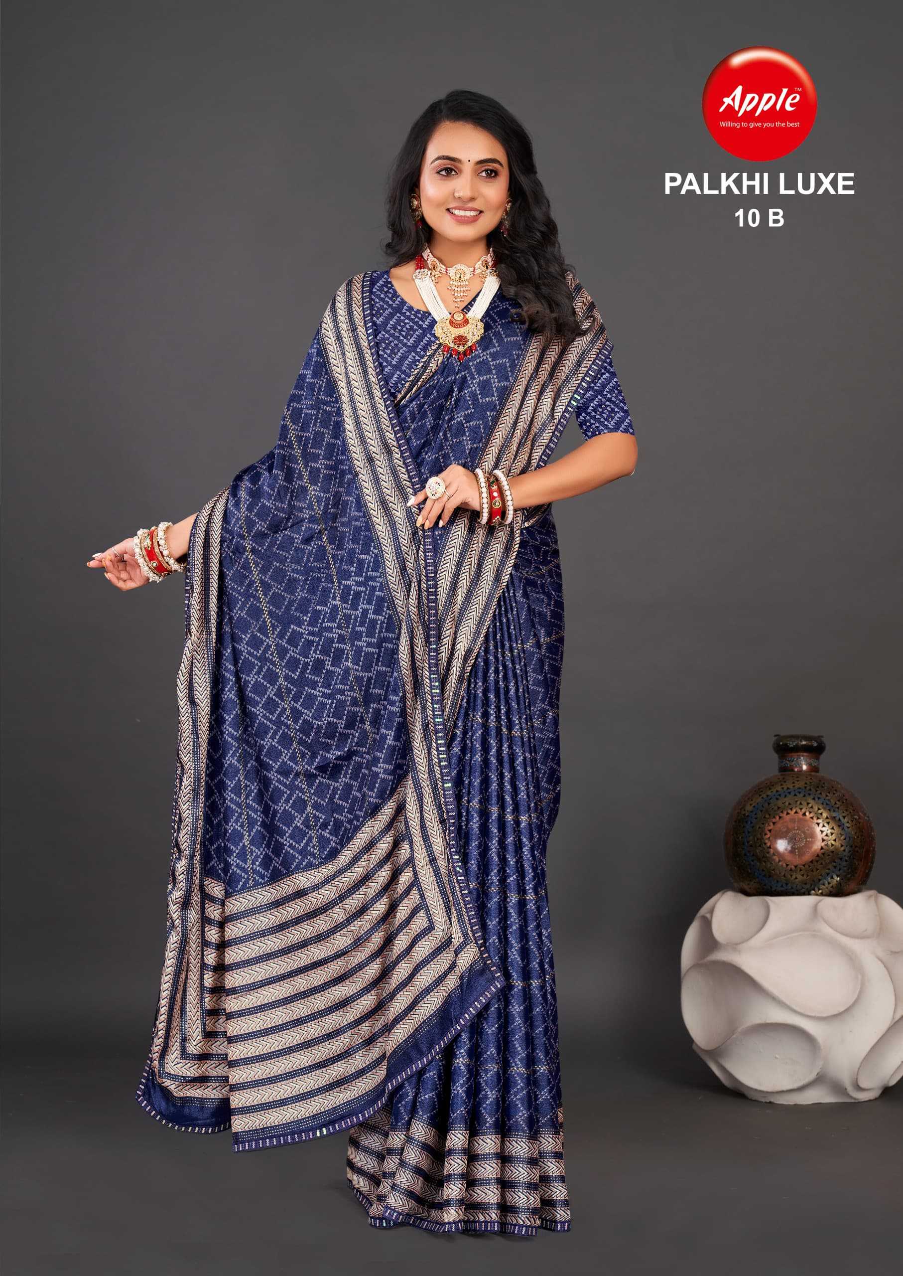 Apple Palkhi Luxe catalog amrut saree surat
