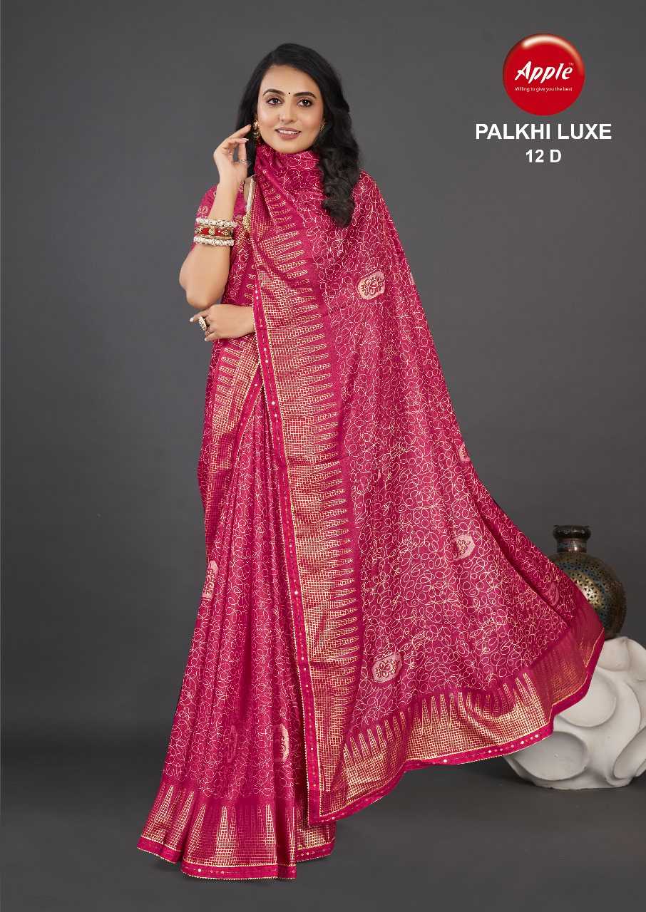 Apple Palkhi Luxe catalog amrut saree surat