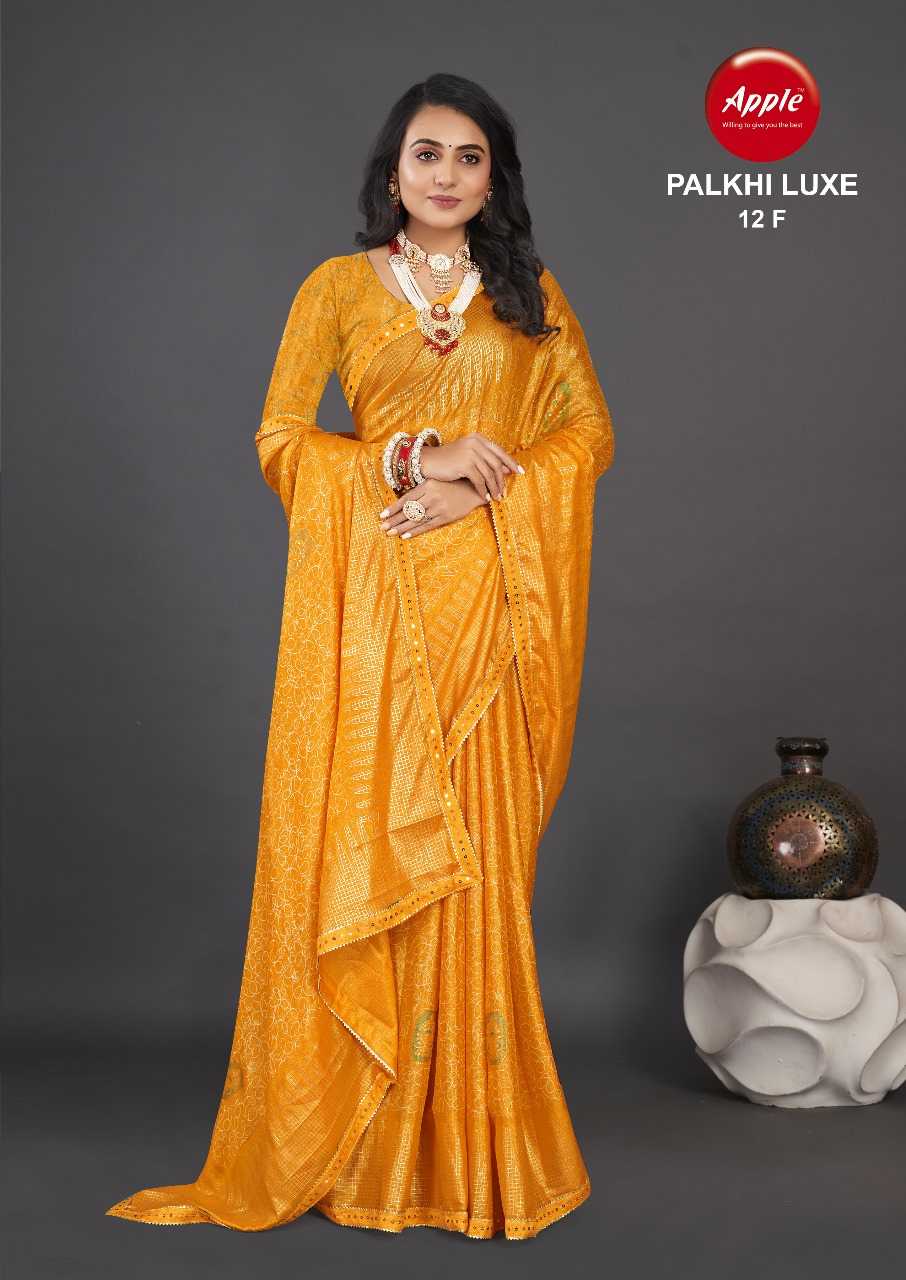 Apple Palkhi Luxe catalog amrut saree surat
