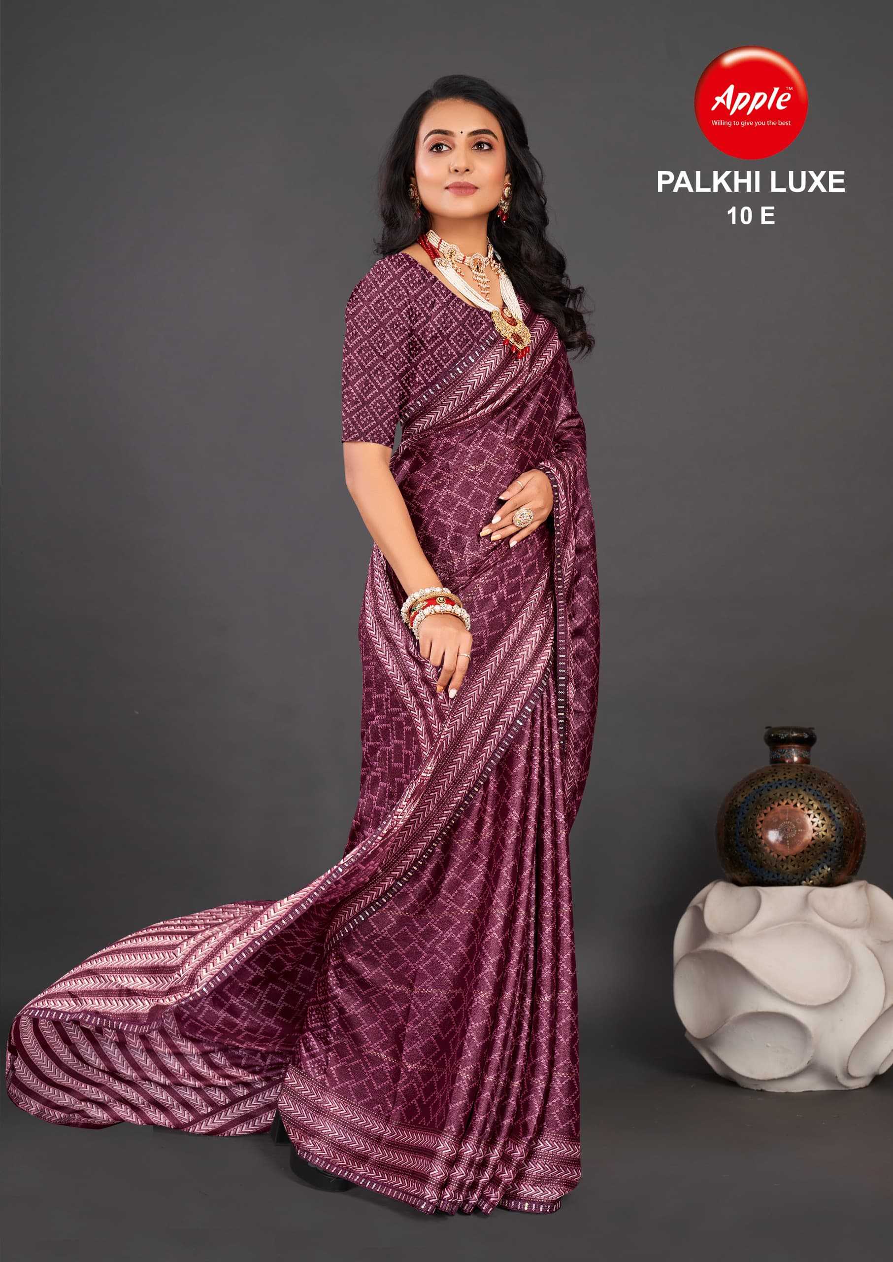 Apple Palkhi Luxe catalog amrut saree surat