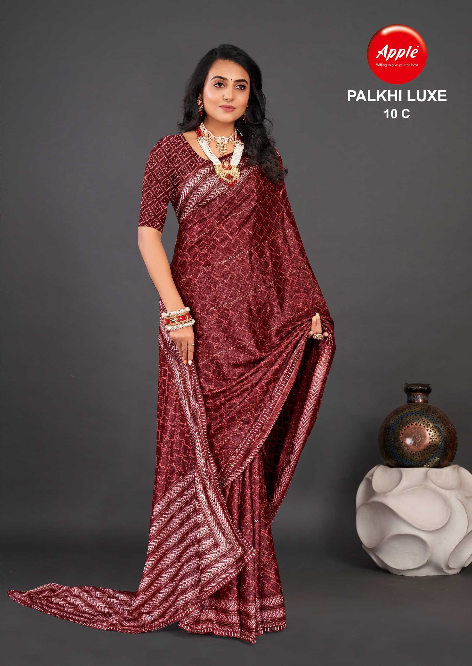 Apple Palkhi Luxe catalog amrut saree surat