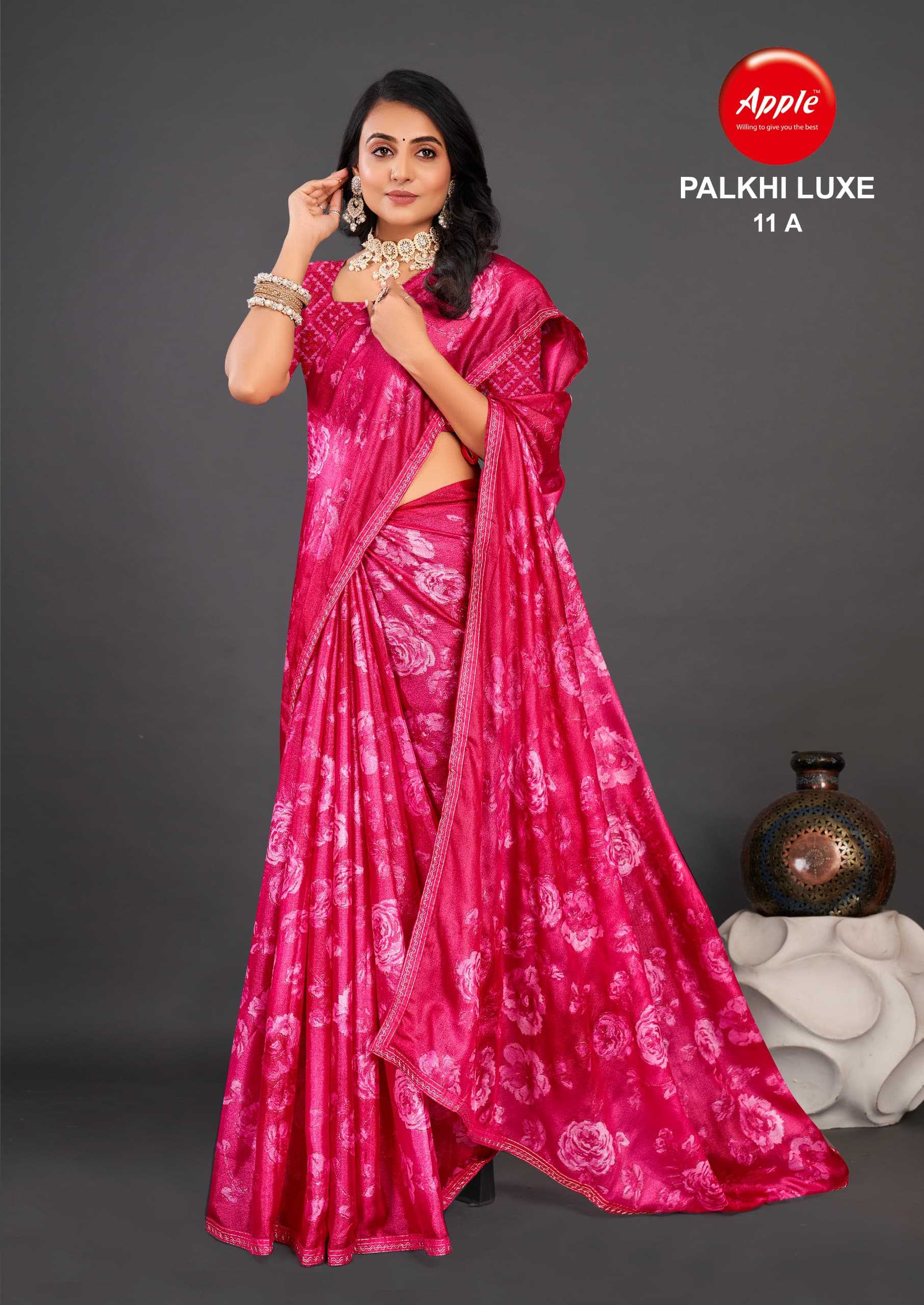Apple Palkhi Luxe catalog amrut saree surat