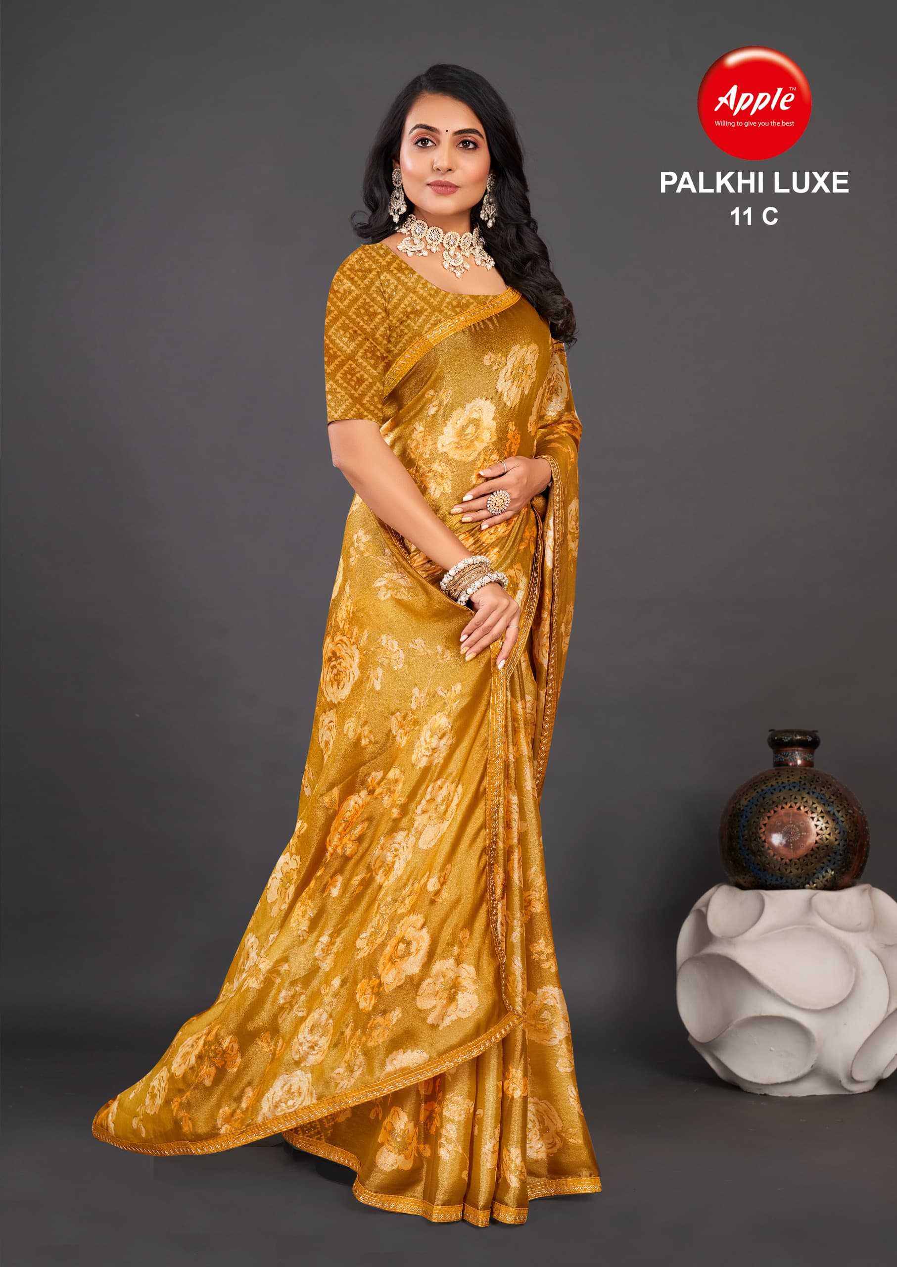 Apple Palkhi Luxe catalog amrut saree surat