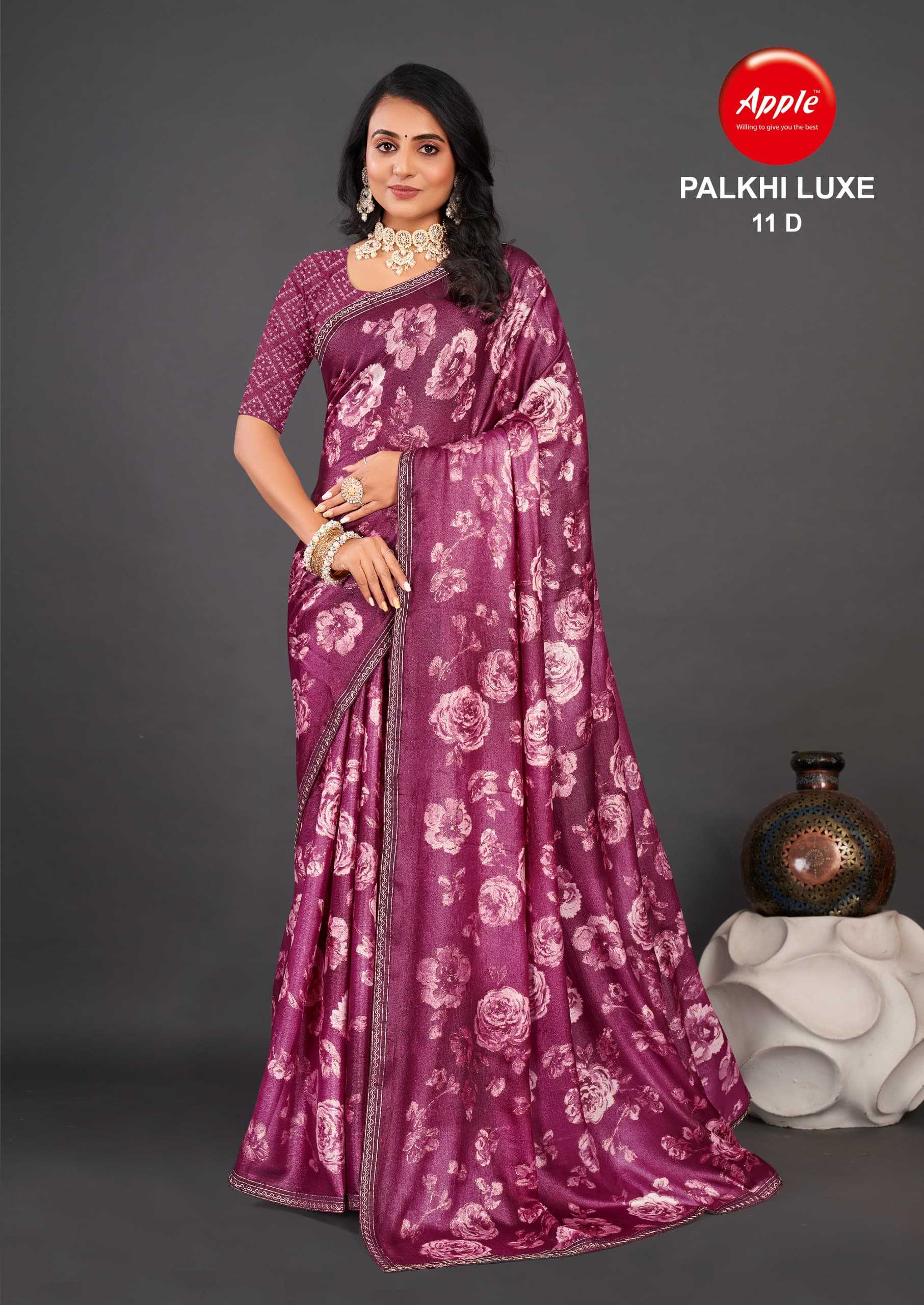 Apple Palkhi Luxe catalog amrut saree surat