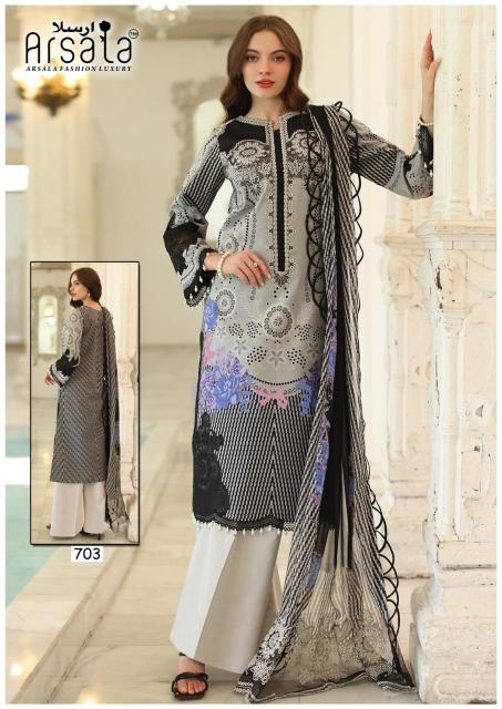 Arsala Amira Vol-07 – Karachi Dress Material - Wholesale Catalog