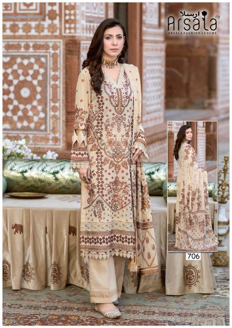 Arsala Amira Vol-07 – Karachi Dress Material - Wholesale Catalog