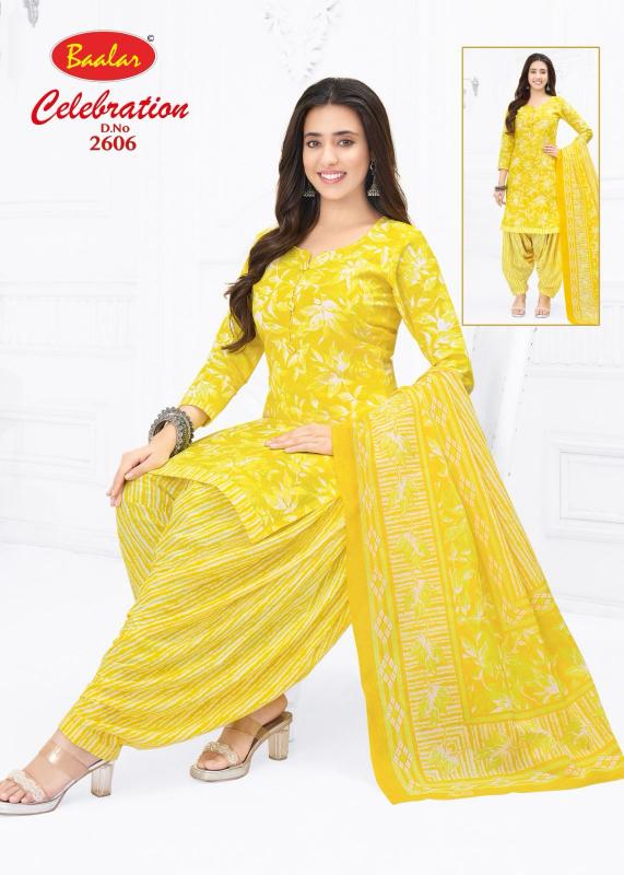 Baalar Celebration Vol-26 - Dress Material  - Wholesale Catalog