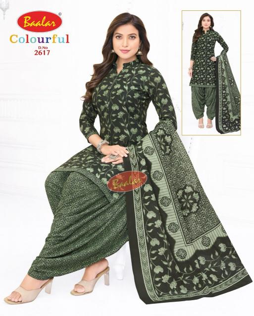 Baalar Colourful Vol-26 - Dress Material  - Wholesale Catalog