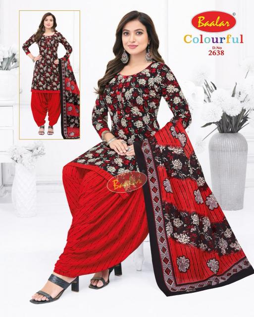 Baalar Colourful Vol-26 - Dress Material  - Wholesale Catalog