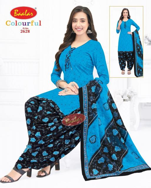 Baalar Colourful Vol-26 - Dress Material  - Wholesale Catalog