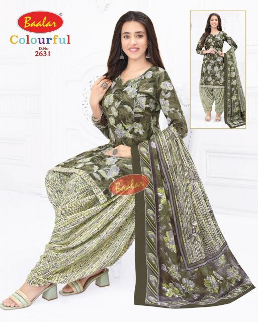 Baalar Colourful Vol-26 - Dress Material  - Wholesale Catalog