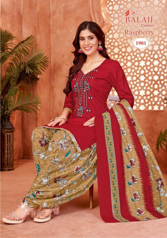 Balaji Raspberry Vol-19 - Dress Material  - Wholesale Catalog