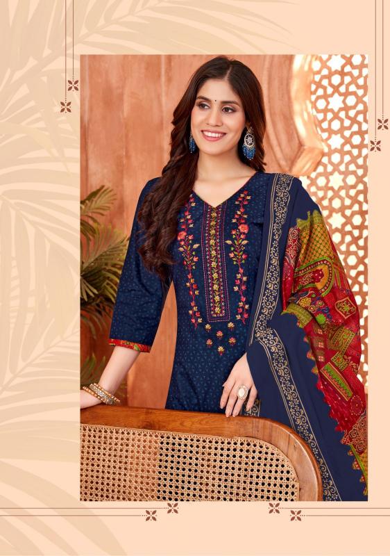 Balaji Raspberry Vol-19 - Dress Material  - Wholesale Catalog