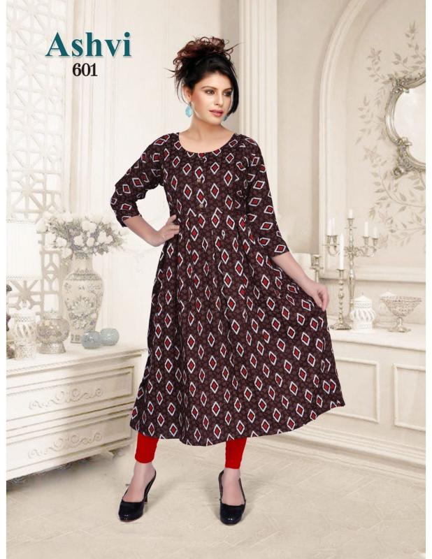Beauty Queen Ashvi vol 6 catalog feeding kurtis india