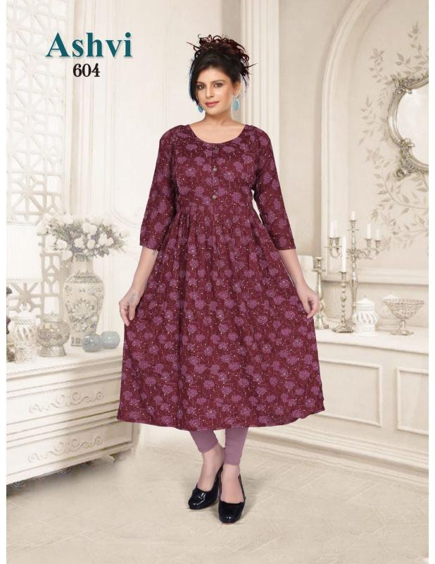 Beauty Queen Ashvi vol 6 catalog feeding kurtis india